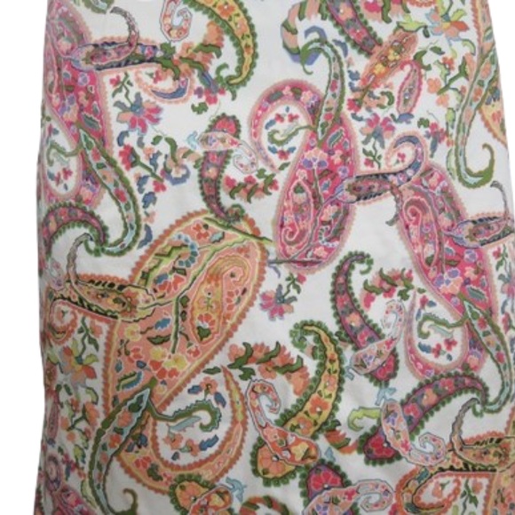 Tommy Bahama Vibrant Paisley Skirt - Picture 3 of 8